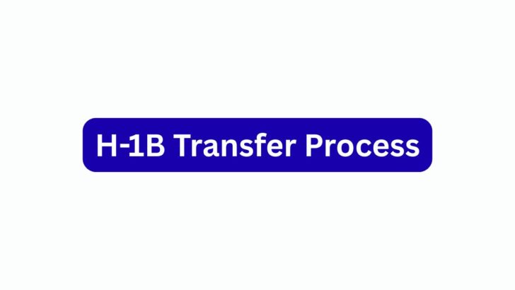 H-1B Transfer Process