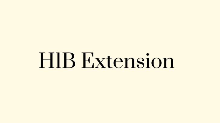 H1B Extension