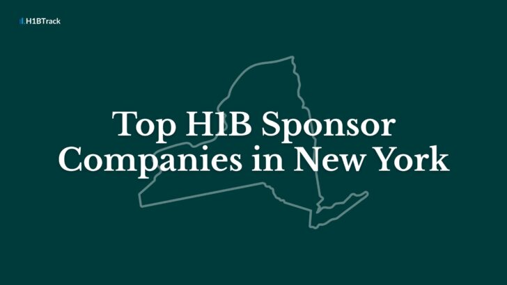 H1B Sponsor Companies in New York