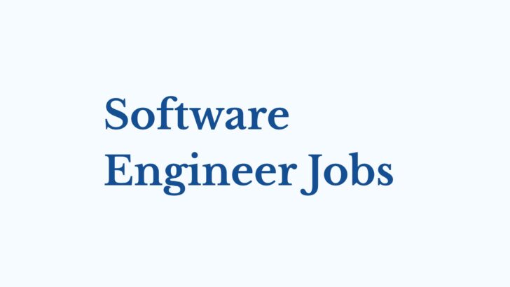 Software Engineer Jobs